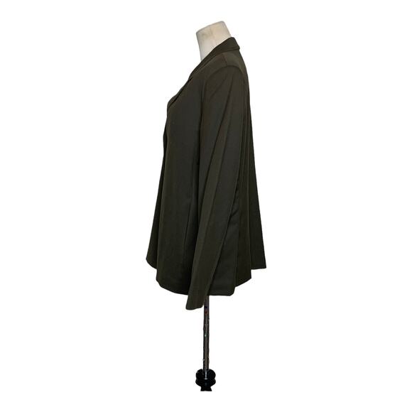 Sag Harbor green three button lined blazer size 14 - Picture 5 of 8